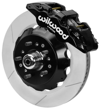 compare product Wilwood 70-81 FBody/75-79 A&XBody AERO6 Frt BBK 14in Rtr Blk Calipers Use w/ Pro Drop Spindle