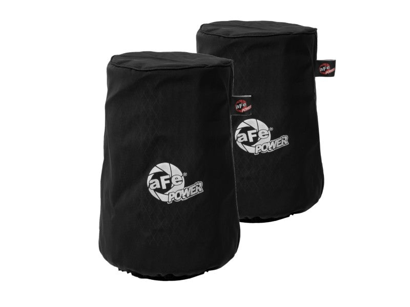 aFe Magnum SHIELD Pre - Filter Black (Pair) For Use With 20 - 91203DM & 20 - 91203RM - My Store