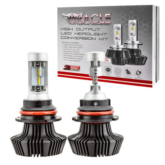 compare product Oracle 9007 4000 Lumen LED Headlight Bulbs (Pair) - 6000K