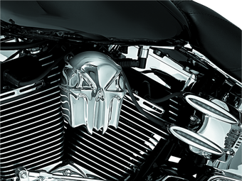 compare product Kuryakyn Skull Horn Cover Chrome
