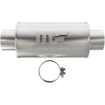 compare product MagnaFlow Muffler Mag DSL SS 7x7x14 4in Inlet 4in Outlet