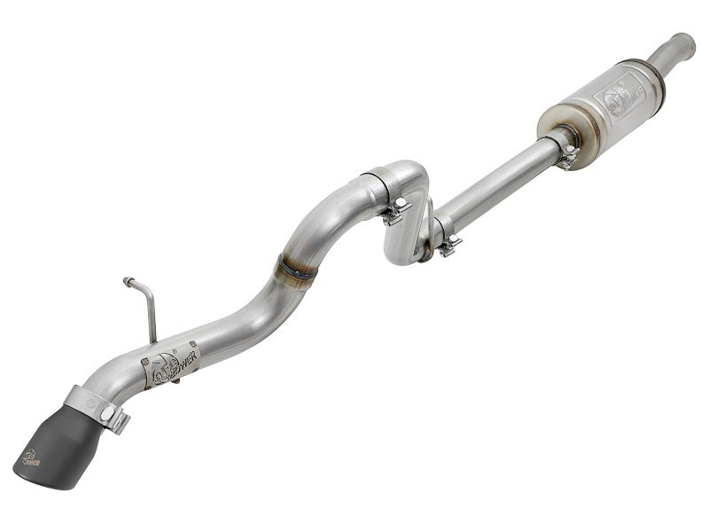 aFe MACH Force - Xp Axle - Back Hi - Tuck Exhaust System w/Black Tip 18 - 19 Jeep Wrangler (JL) V6 3.6L - My Store