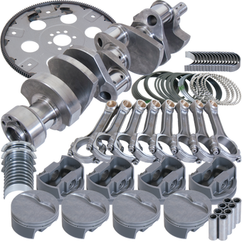 compare product Eagle Chevy LT1350 1Pc 3.750in Crank 6.000in I-Beam 4.040in Pistons 168 Tooth FP Balanced Assembly