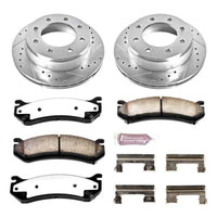 Power Stop 01 - 03 Chevrolet Silverado 1500 HD Rear Z36 Truck & Tow Brake Kit - My Store