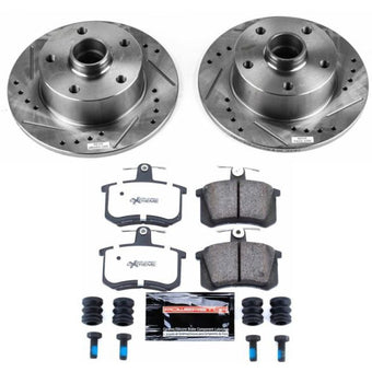 compare product Power Stop 96-97 Audi A4 Rear Z26 Street Warrior Brake Kit