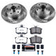 Power Stop 96 - 97 Audi A4 Rear Z26 Street Warrior Brake Kit - My Store