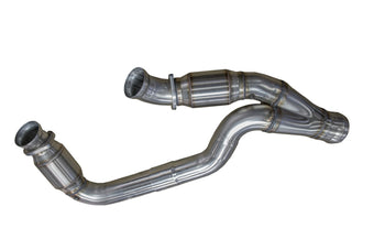 compare product Kooks 2019+ GM 1500 Series Truck 6.2L 3in x OEM Outlet GREEN Cat SS Y Pipe Kooks HDR Req