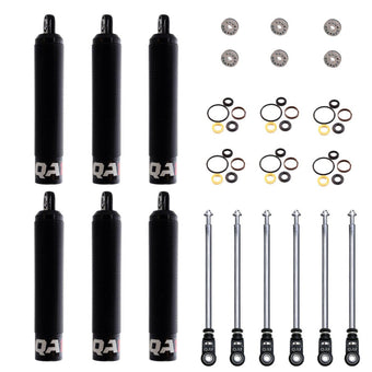compare product QA1 20.30 Eye-B/Eye-B V-None Dry LD Piston Shock Large Aluminum Coilover 13.38 - 6 Pack