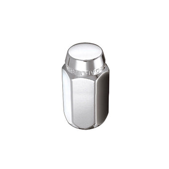 compare product McGard Hex Lug Nut (Cone Seat) M14X1.5 / 13/16 Hex / 1.945in. Length (4-Pack) - Chrome
