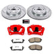 Power Stop 07 - 12 Nissan Sentra Front Z26 Street Warrior Brake Kit w/Calipers - My Store