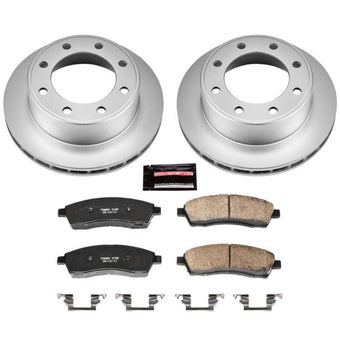 compare product Power Stop 00-05 Ford Excursion Rear Z17 Evolution Geomet Coated Brake Kit