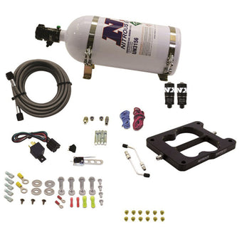 compare product Nitrous Express Q-Jet/Holley Spread Bore Hitman Plus Nitrous Kit (50-200HP) w/10lb Bottle