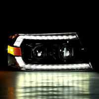 AlphaRex 04 - 08 Ford F150 PRO - Series Projector Headlights Chrome w/ Sequential Signal and DRL - My Store