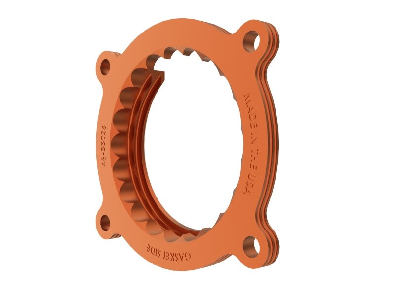 aFe 2024 Ford Mustang GT/ 2024 Ford Mustang Dark Horse V8 5.0L Silver Bullet Throttle Body Spacer - My Store