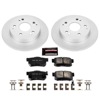 compare product Power Stop 97-01 Acura Integra Rear Z17 Evolution Geomet Coated Brake Kit