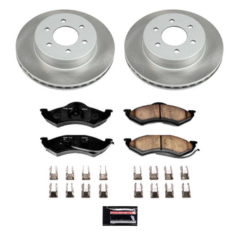 compare product Power Stop 98-99 Dodge Durango Front Semi-Coated Rotor Kit