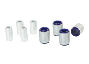 compare product SuperPro 2015 BMW 228i Base Rear Trailing Arm Forward and Rearward Bushing Set