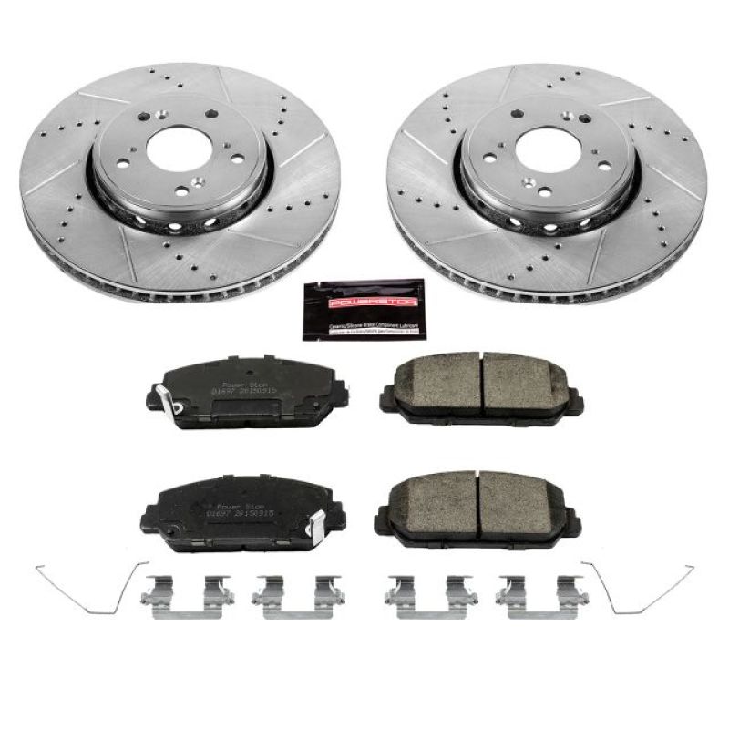Power Stop 2016 Acura ILX Front Z23 Evolution Sport Brake Kit - My Store