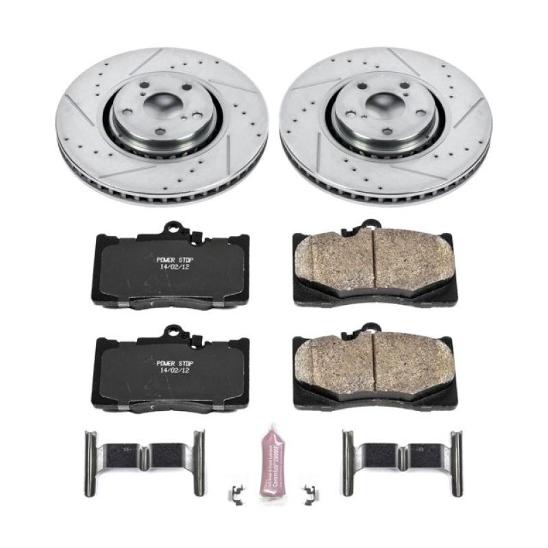 Power Stop 07 - 11 Lexus GS350 Front Z23 Evolution Sport Brake Kit - My Store