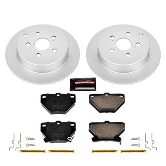 compare product Power Stop 03-06 Pontiac Vibe Rear Z17 Evolution Geomet Coated Brake Kit