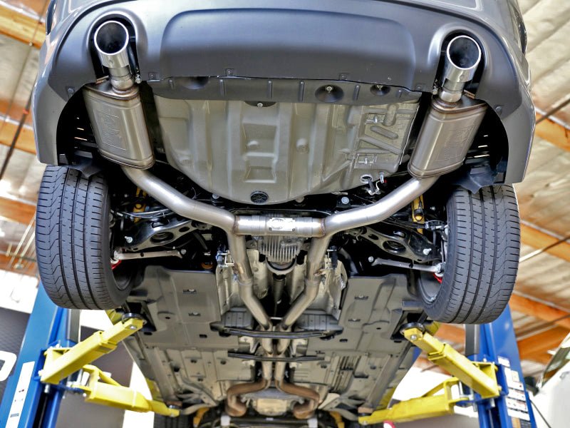 aFe MACH Force - Xp 3in 304 SS Cat - Back Exhaust 15 - 20 Dodge Charger Hellcat V8 - 6.2L (sc) / 392 V8 - 6.4L - My Store