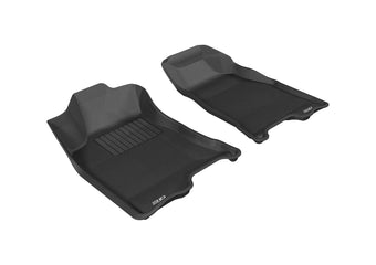 compare product 3D MAXpider 2004-2012 Chevrolet/GMC Colorado/Canyon Crew Cab Kagu 1st Row Floormat - Black