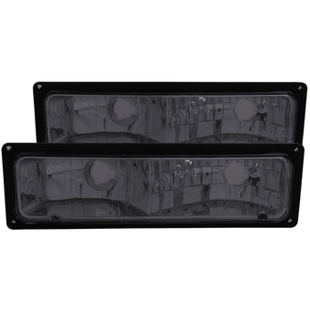 compare product ANZO 1988-1998 Chevrolet C1500 Euro Parking Lights Smoke