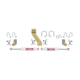 compare product Skyjacker 66-77 Ford Bronco 4WD 7000 Dual Stabilizer Kit w/ White Cylinders