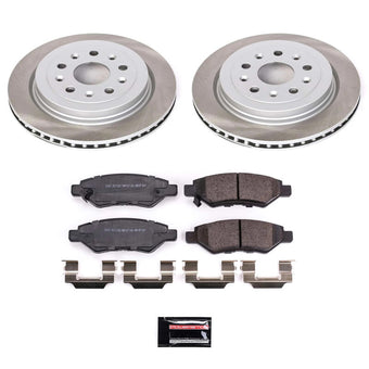 compare product Power Stop 10-15 Chevrolet Camaro Rear Semi-Coated Rotor Kit