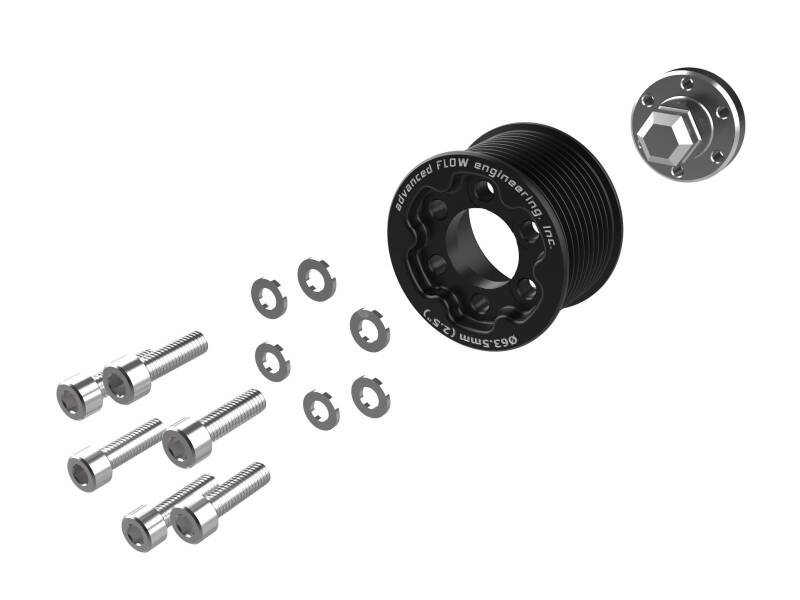 aFe 15 - 23 Dodge Challenger / 15 - 23 Dodge Charger SRT Hellcat 2.50in Supercharger Power Pulley Kit - My Store