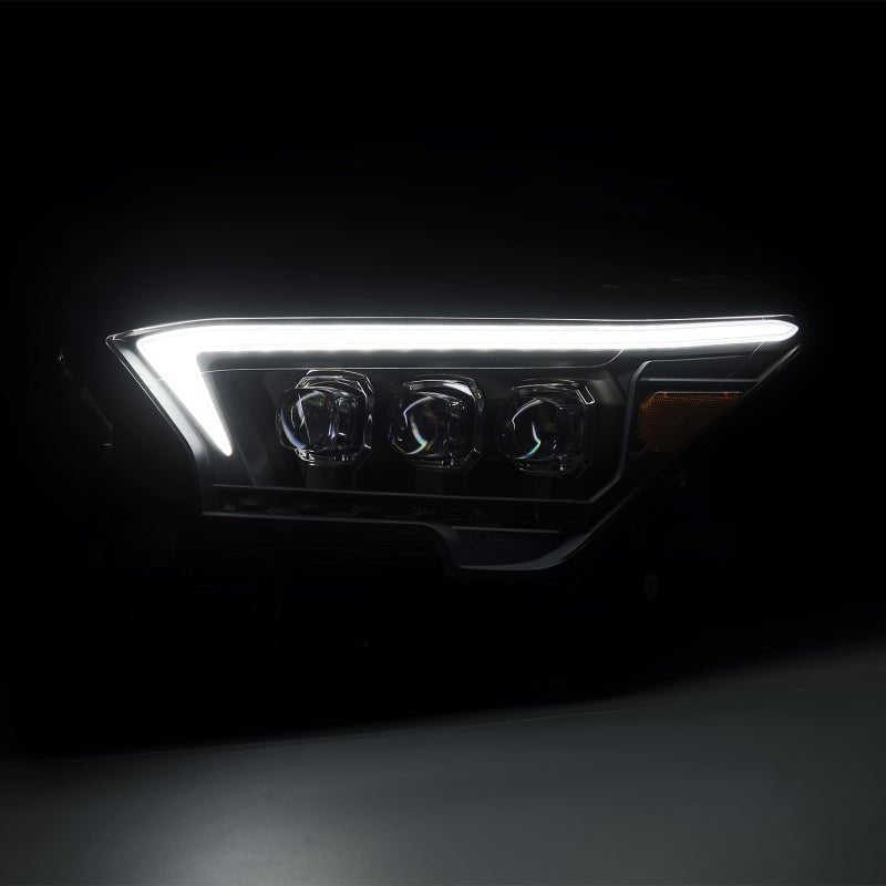 AlphaRex 2023+ Toyota Tacoma NOVA - Series LED Proj Headlights Black w/Actv Light & Seq. Sig + DRL - My Store