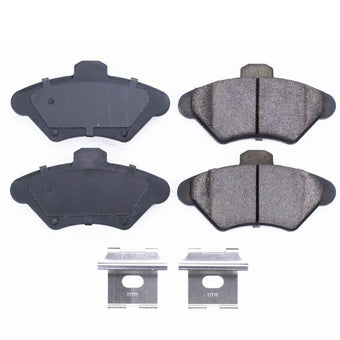 compare product Power Stop 94-98 Ford Mustang Front Z17 Evolution Ceramic Brake Pads w/Hardware