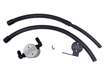compare product J&L 07-21 Toyota Tundra 5.7L Driver Side Oil Separator 3.0 - Clear Anodized