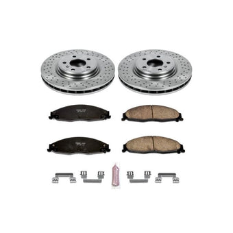 compare product Power Stop 05-08 Pontiac Grand Prix Front Autospecialty Brake Kit