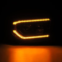 AlphaRex 07 - 13 Toyota Tundra / 08 - 17 Sequoia LUXX LED Proj HL Alpha - Blk w/Actv Light Seq. Sig + DRL - My Store