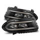 AlphaRex 15 - 23 Dodge Charger LUXX - Series LED Proj Headlights Black w/Activtn Lgt & Seq.Sig / SB DRL - My Store