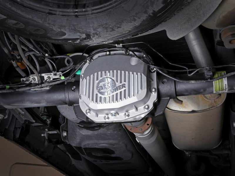 aFe Street Series Rear Differential Cover Raw w/ Fins 15 - 19 Ford F - 150 (w/ Super 8.8 Rear Axles) - My Store