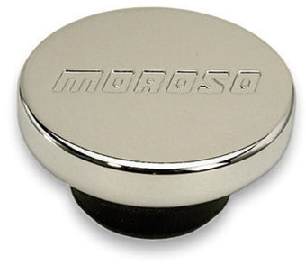 compare product Moroso Oil Filler Cap - 1.22in Diameter - Push-In Type - Chrome Plated