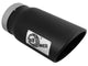 aFe Diesel Exhaust Tip Bolt On Black 5in Inlet x 6in Outlet x 12in Long - My Store