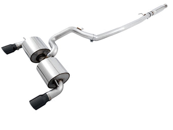 compare product AWE Tuning Ford Focus RS Touring Edition Cat-Back Exhaust - Resonated - Diamond Black Tips