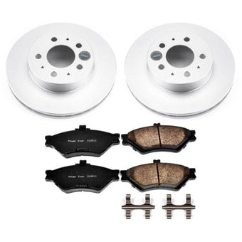 compare product Power Stop 95-97 Ford Crown Victoria Front Z17 Evolution Geomet Coated Brake Kit
