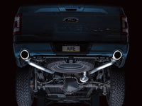 AWE Tuning 2021+ Ford F150 Tremor w/ Bumper Cutouts 0FG Non - Resonated Cat - Back w/ Chrome Silver Tips - My Store