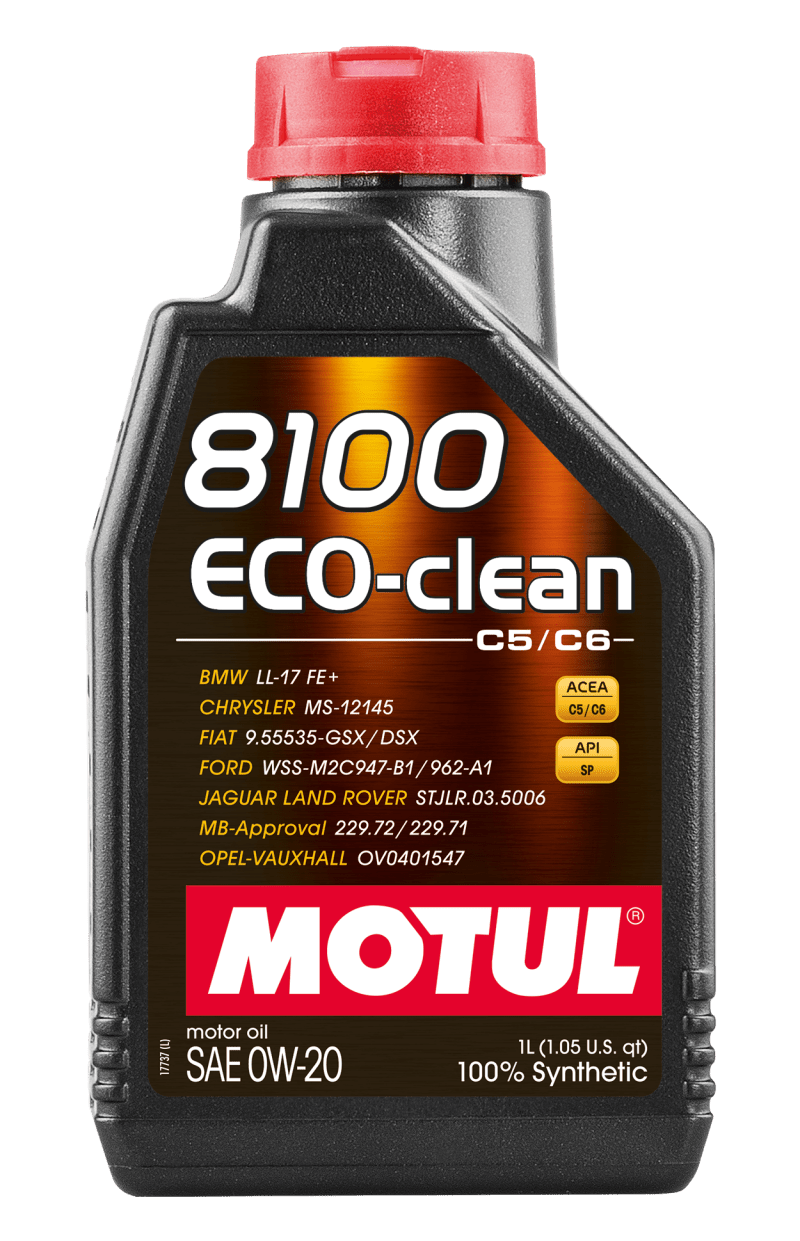 Motul 1L Synthetic Engine Oil 8100 Eco - Clean 0W20 - My Store