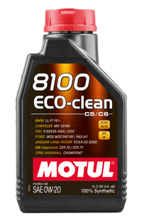 Motul 1L Synthetic Engine Oil 8100 Eco - Clean 0W20 - My Store