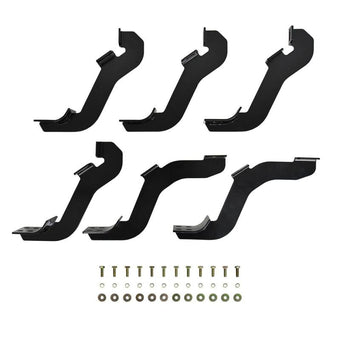compare product Westin 19-22 Ford Ranger SuperCrew/SuperCab Premier Oval Nerf Step Bar Mount Kit - Blk