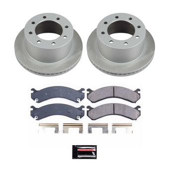 compare product Power Stop 07-10 GMC Sierra 3500 HD Rear Semi-Coated Rotor Kit