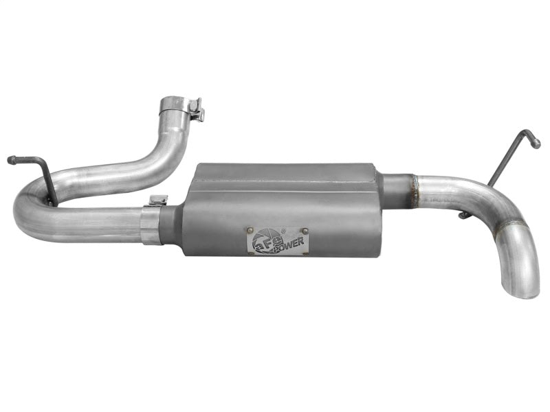 aFe Scorpion Exhaust System Axle Back Aluminized Hi - Tuck 07 - 17 Jeep Wrangler JK V6 3.6/3.8L - My Store