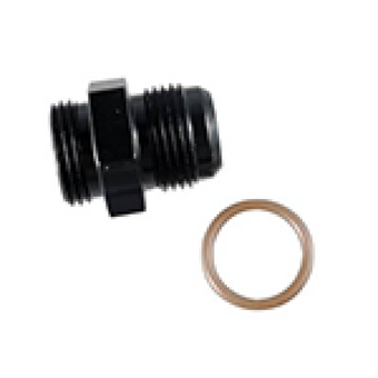 compare product Fragola -8AN x 9/16-18 (6) Radius Fitting O-Ring - Black