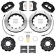 Wilwood 95 - 98 Nissan Skyline Superlite 6R Front BBK w/ 14in Slotted Rotors & Flexlines - Black - My Store