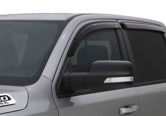 compare product AVS 2019 RAM 1500 Crew Cab Ventvisor Outside Mount Front & Rear Window Deflectors 4pc - Smoke